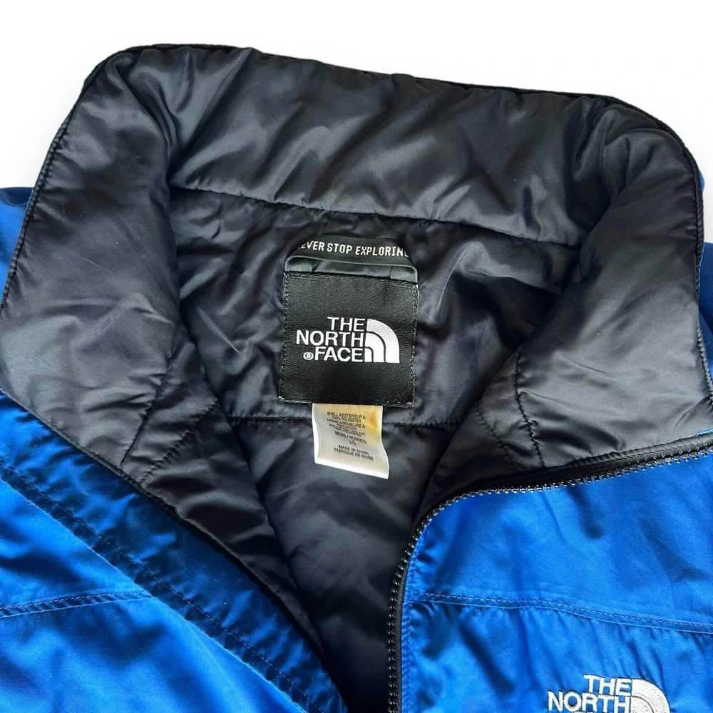 Vintage The North Face Y2K 90's‎ Light Puffer Jacket Men's Large Blue RN61661